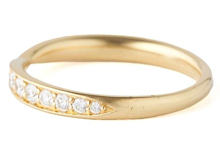 Tiffany & Co. Harmony 0.23ctw Diamond Band Ring in 18K