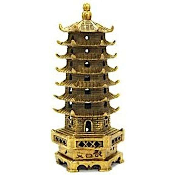 Brass Pagoda Feng Shui for Protection, Wealth & Career Luck