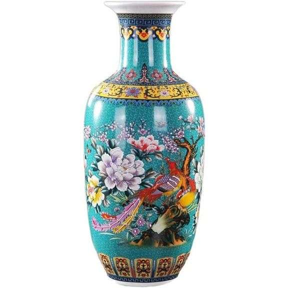 Handmade Jingdezhen Large Ceramic Floor Vase