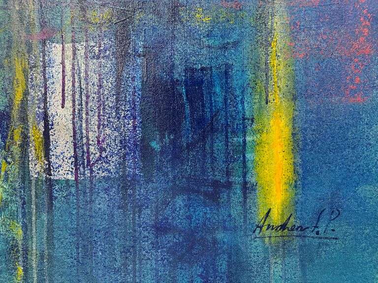 Dynamic Original Art by Andrea Palacios