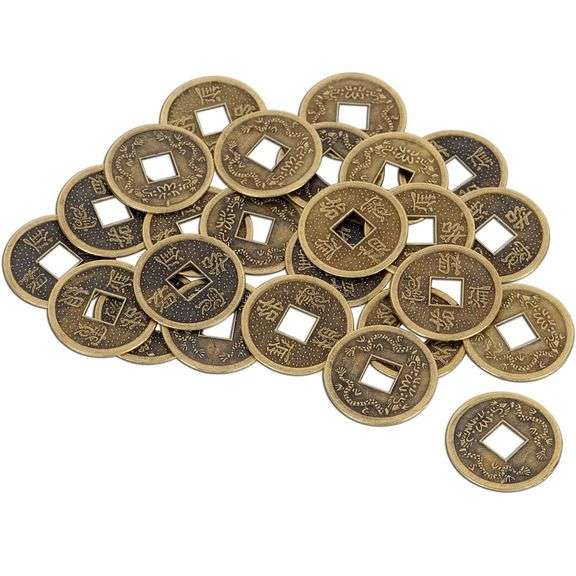 Year of the Dragon Chinese Good Luck Coins