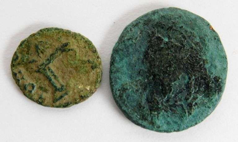 2 Ancient Crusader Coins