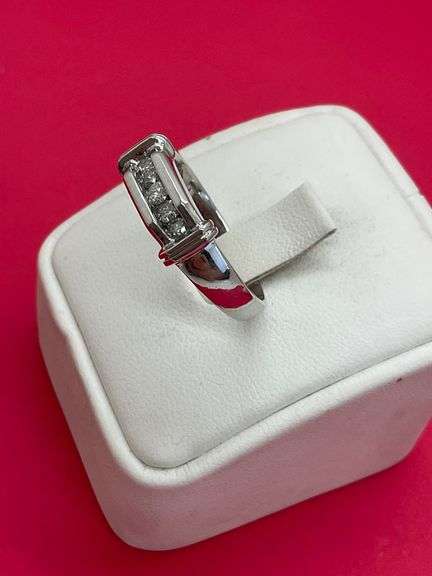 MEN'S PLATINUM DIAMOND RING/ BAND