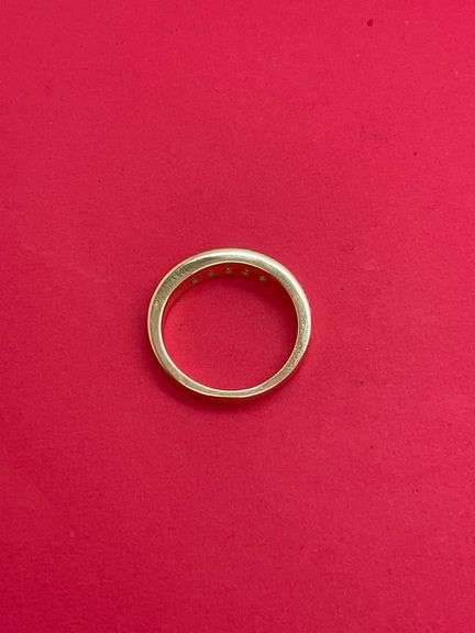 CERTIFIED BRAND NEW 14K GOLD DIAMOND BAND