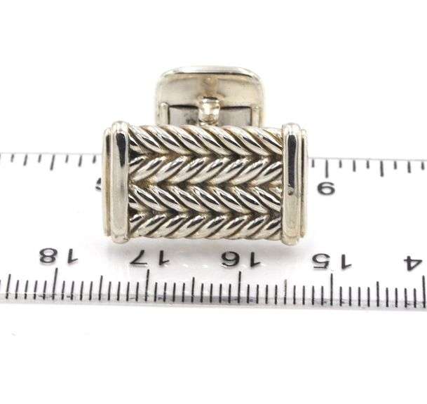David Yurman Chevron Cufflinks