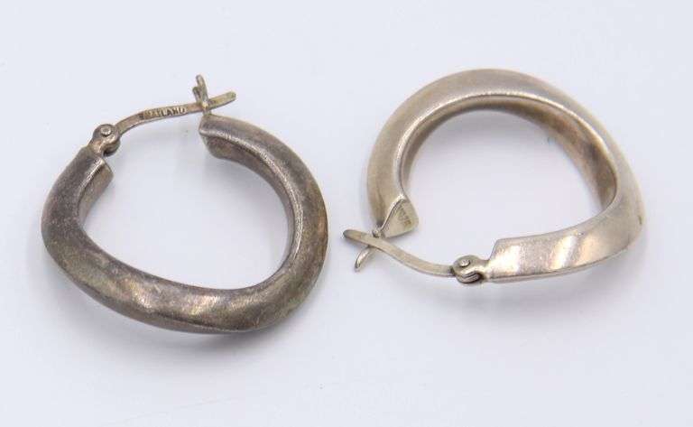Vintage Lot of Sterling Silver Earrings