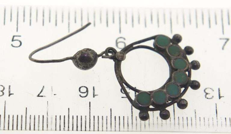 Lot of 2 Sterling Silver Mexico Earrings