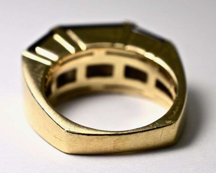 Lovely Modern Smokey Quartz 14K Ring