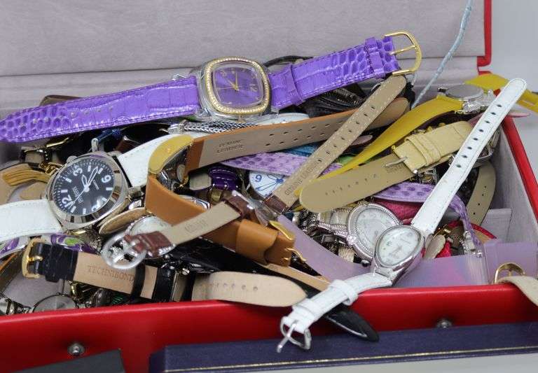 Big group lot of mixed watches