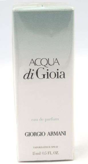 Lot of 2 Giorgio Armani Parfum