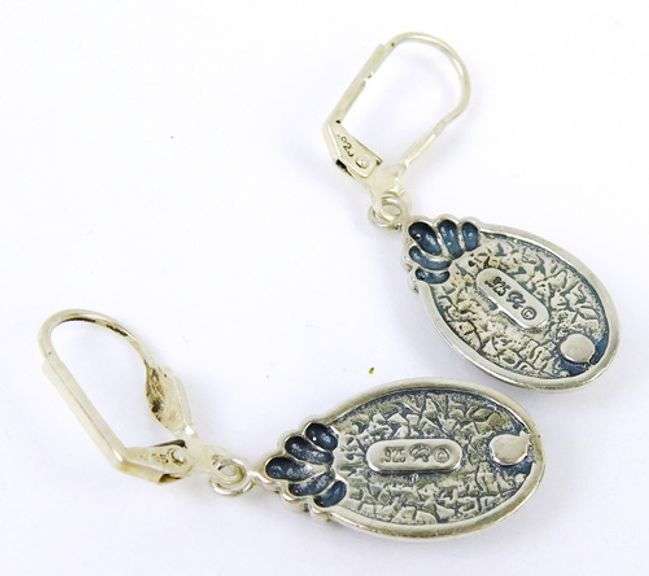 Carolyn Pollack Sterling Gemstone Earrings