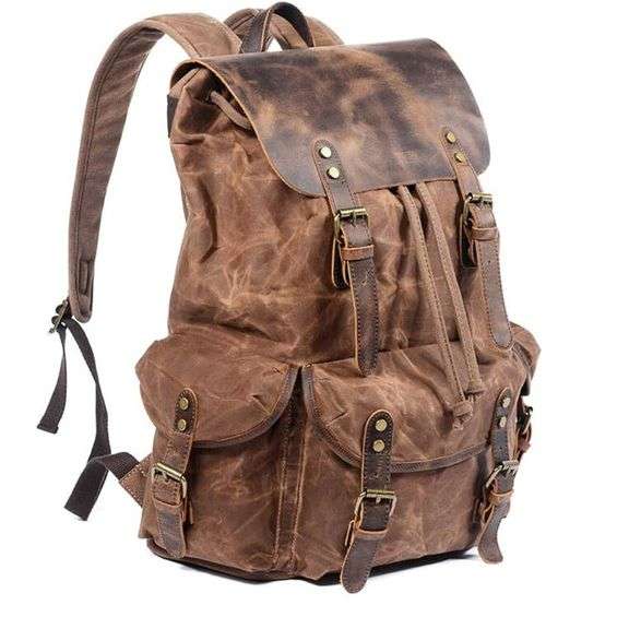 Genuine Horse Leather Backpack