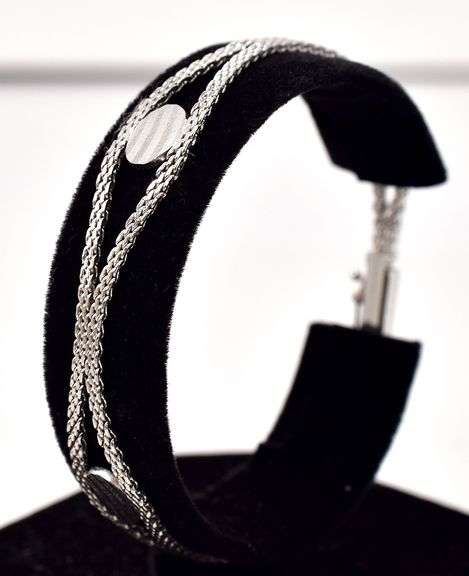 Chain Link Bracelet in Sterling Silver