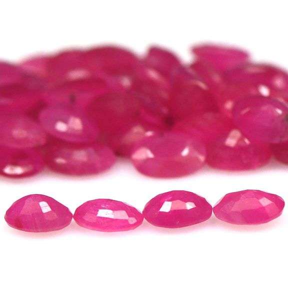 Rare heated only 10.77ct Ruby set from Madagascar