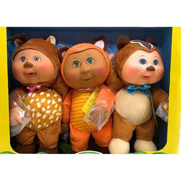 3-Pack Cabbage Patch Kids Collectibles