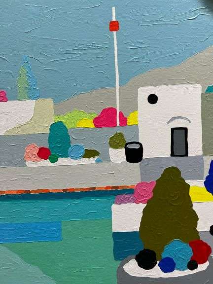 Colorful Pop Inspired Landscape
