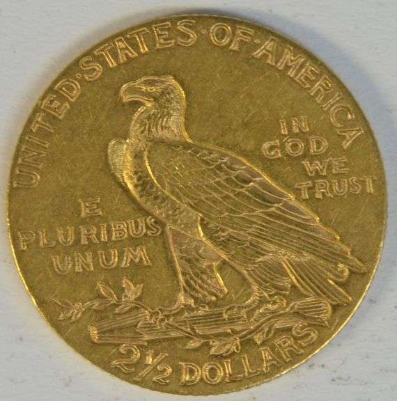 Very pretty 1911-P US $2.50 Indian Gold Piece