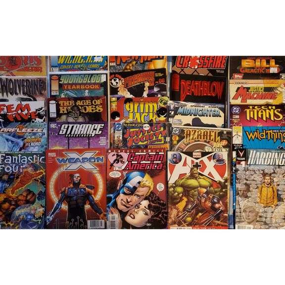 Collection of 25 Superhero Comics