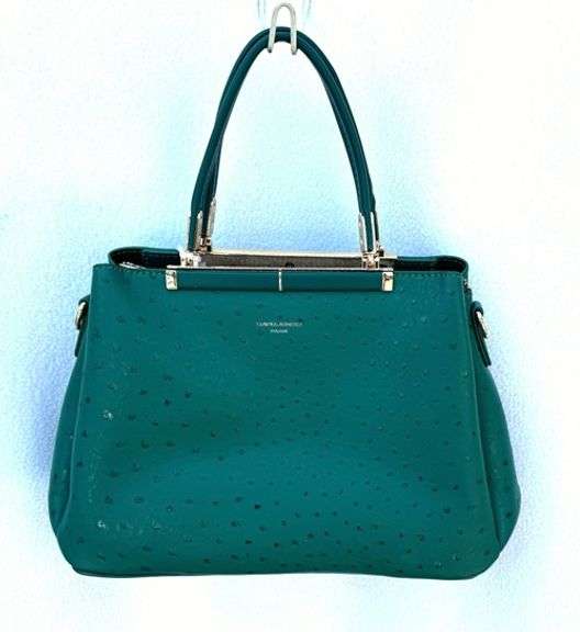Stylish Green Color Designer Bag By David Jones-Paris