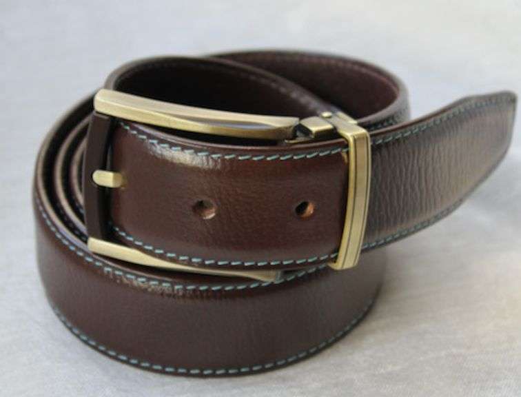 Classy Fine Quality Leather Belt, Made In Italy