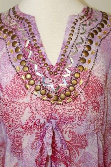 Stylish V-Neck Coverup Mini Dress