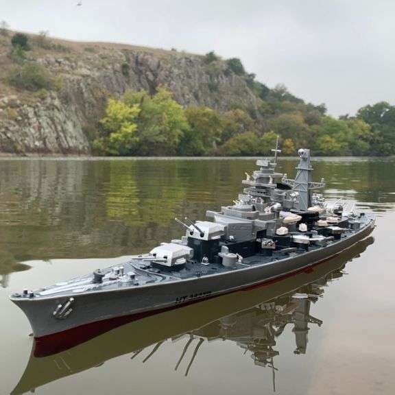 German Bismarck Military Battleship RC Warship