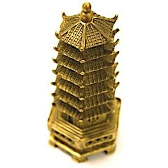 Brass Pagoda Feng Shui for Protection, Wealth & Career Luck