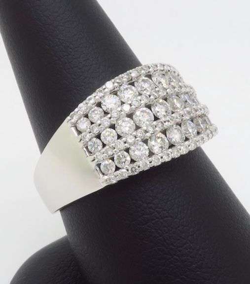 Stunning 1.65CTW Earth Minded Diamond Band