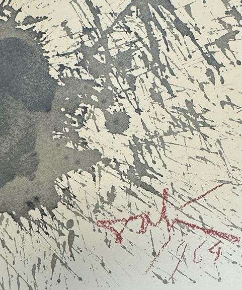Highly Collectible and Rare Salvador Dali Original Llithograph from the 'Biblia Sacra' Suite