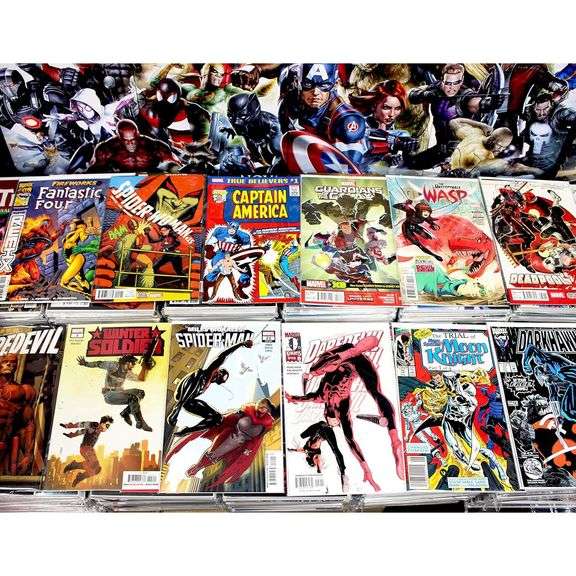 Premium Marvel Comic Books Gift Pack 24 Superheroes