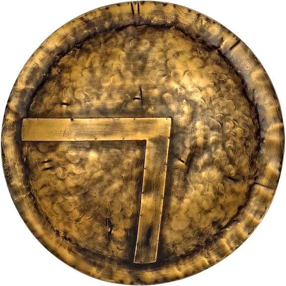 Handcrafted Sparta Shield