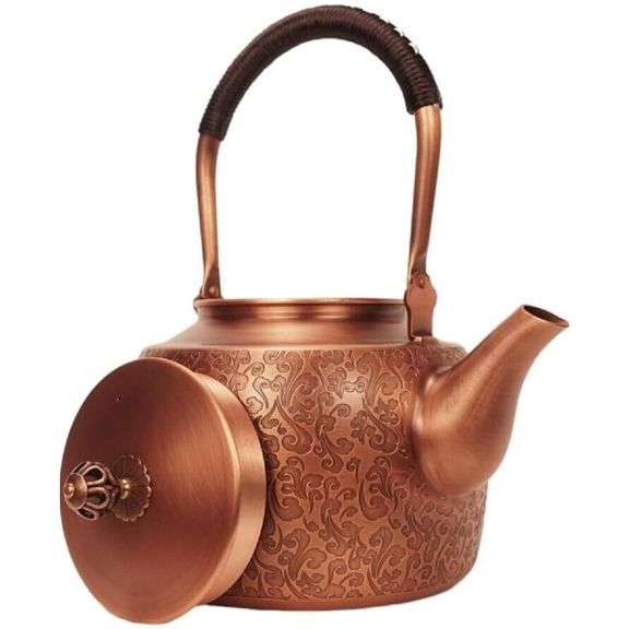 Handmade Pure Copper Stovetop Kettle
