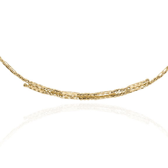 18K (750) Yellow Gold: Bracelet / Bangel / Necklace, Magnetic Chain.