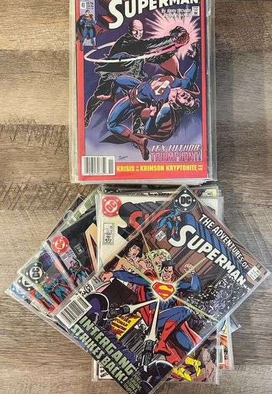 Vintage Superman Comic Book Collection