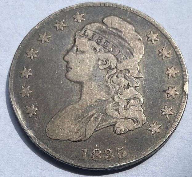 Two Tone 1835 Bust Half