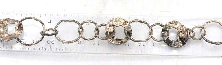 Group lot of 7 Vintage 925 sterling silver bracelets