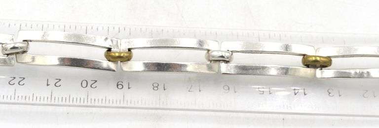 Group lot of 7 Vintage 925 sterling silver bracelets