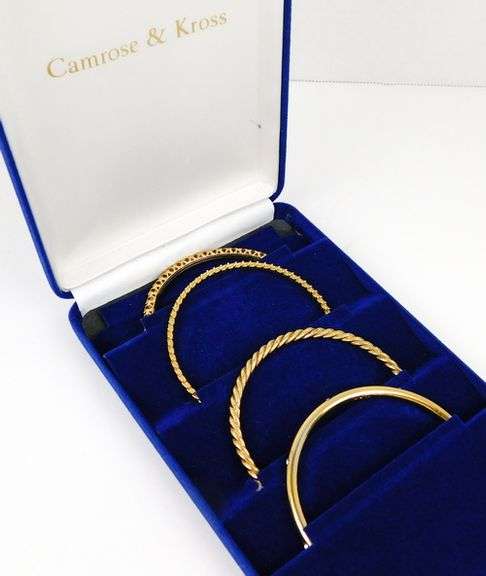 Camrose & Kross J. Kennedy 4 Bangle Bracelet Set