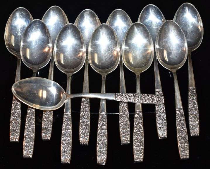 Phenomenal Set of Towle Contessina Sterling Flatware