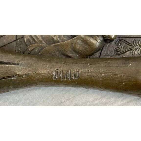 The Last Supper Bronze Sculpture By Milo