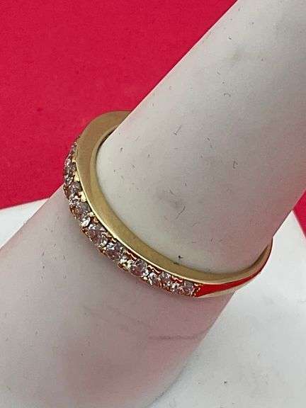 BRAND NEW 14K YELLOW GOLD DIAMOND BAND