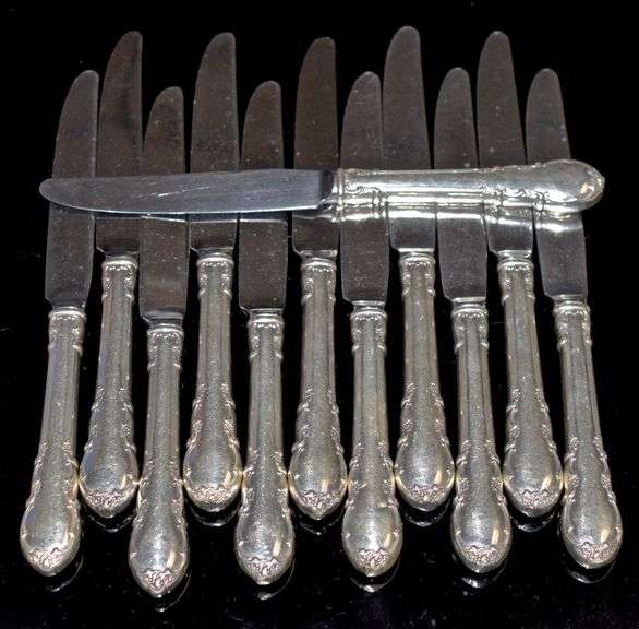 Estate Service for 12 Lunt French Provincial Sterling Set