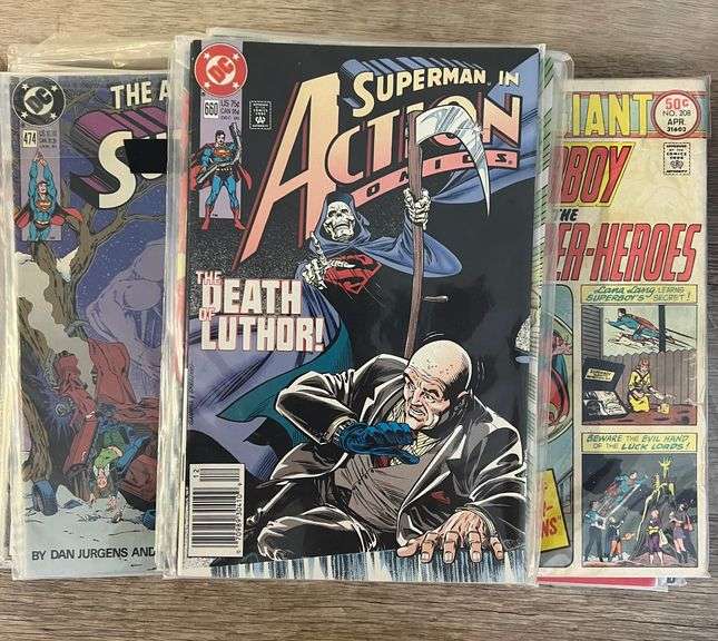 Vintage Superman Comic Book Collection