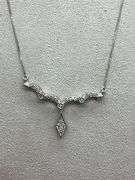 BRAND NEW 14K WHITE GOLD DIAMOND NECKLACE