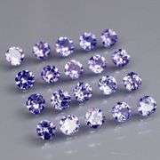 Valuable 2.99ct 20 piece Tanzanite set