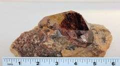 Huge Garnet Dodecahedron with Garnet Spray