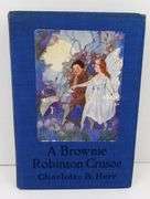 1920 A Brownie Robinson Crusoe Antique Children's Book