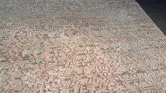 Magnificent Carved Design Area Rug 8x11