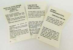 Camrose & Kross Jackie Kennedy Triple Pearl Necklace