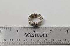 Chain Link Ring in Sterling Silver